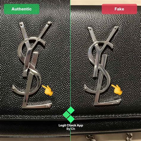 ysl fake vs real